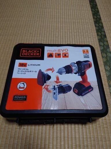 ブラックアンドデッカー　EVO185B1 ＤＩＹ 工具　電動　バッテリー　コードレス