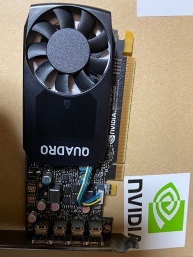 ほぼ新品NVIDIA QUADRO P600 2GB GDDR5 動作確認済