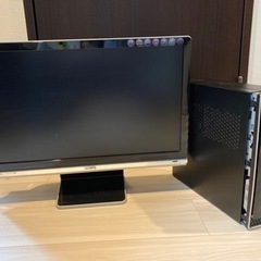 【ジャンク】モニター付き　DELLのデスクトップパソコン　HDDなし