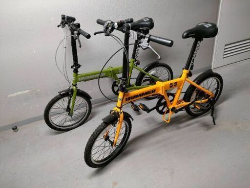 【美品】HUMMER　折りたたみ自転車