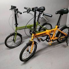 【美品】HUMMER　折りたたみ自転車