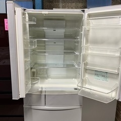 激安6ドア!! Panasonic 冷凍冷蔵庫 NR-FT46A-H 455L 2014年