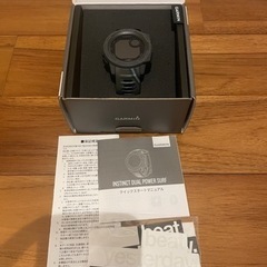 ガーミン  インスティンクト　デュアルパワー　サーフ　GARMIN