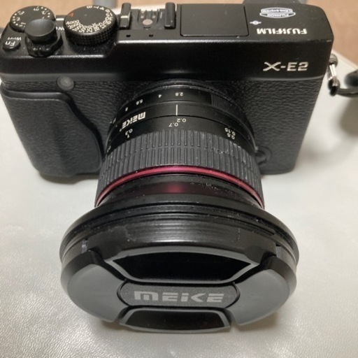 富士フイルムxe2 MEKE広角レンズ