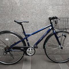 カゴ付クロスバイク🎵LEDオートライト✨6段変速❗美車😊🎵
