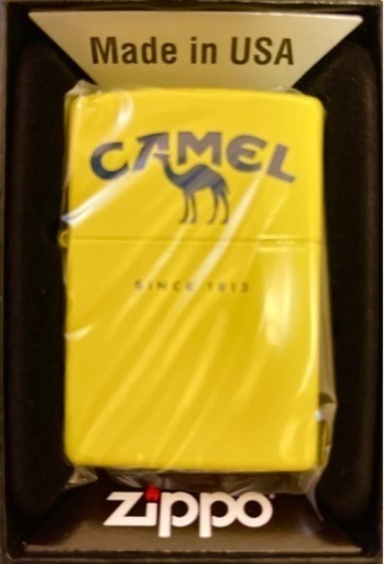 キャメル zippo ライター　新品未開封