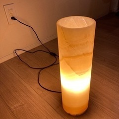 メキシカンオニキスランプ 天然石 間接照明 相田化学工業