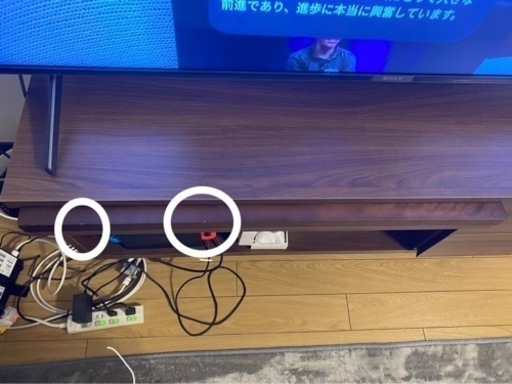 【美品】BRACE テレビボード ダークブラウン