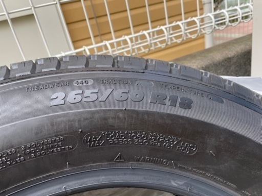新車外しタイヤ