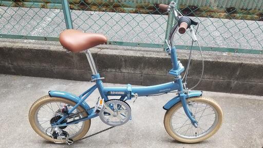 美品の折りたたみ自転車★16インチ★Streamline★輪行★
