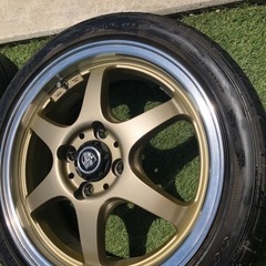 美品　タイヤホイール４本セット15インチ　BADX LOXARNY ロクサーニ AMD