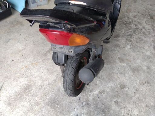 スズキ レッツII セル1発始動 ^_^。 バッテリー交換済み！セル一発始動