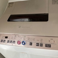 SHARP縦型洗濯乾燥機ES-TG55H