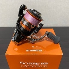 シマノ　ソアレBB 2000PGSS スピニングリール