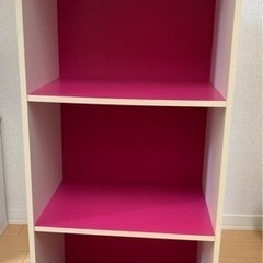 3段ボックス  カラー:ピンク※取り引き中です