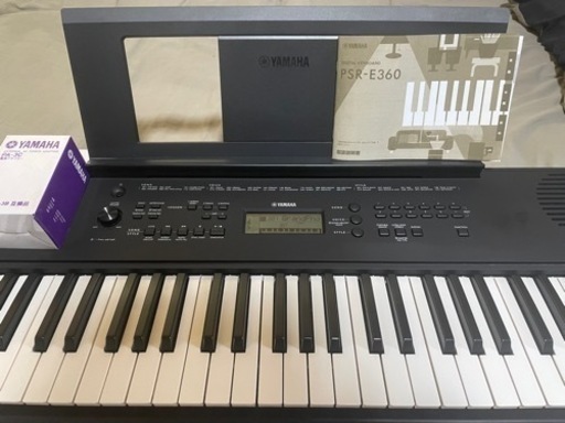 ヤマハ ポータブルキーボード 61鍵盤 PSR-E360B
