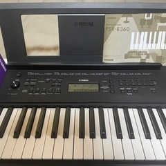 ヤマハ ポータブルキーボード 61鍵盤 PSR-E360B