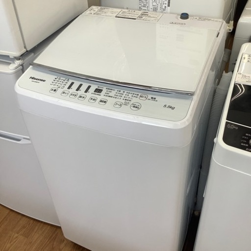 【取りに来れる方限定！】Hisense(ハイセンス）高年式全自動洗濯機売ります！