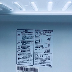 ✨2019年製✨1981番 Hisense✨2ドア冷凍冷蔵庫✨HR-G1501‼️