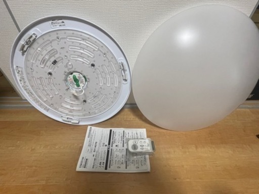 LED シーリングライト　EX14076 14畳用　TAKIZUMI 50W  調光　調色　リモコン付　中古　美品　手渡し