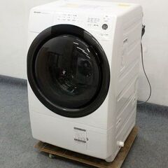 SHARP/シャープ コンパクトタイプ ドラム式洗濯乾燥機 洗濯...