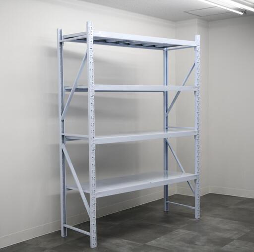 福岡倉庫　横幅150cm★100kg/段★新品★倉庫用　スチールラック　収納ラック