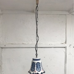 陶器製セード　ペンダントライト