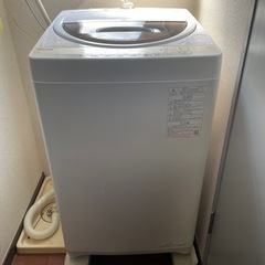 一人暮らし用洗濯機　使用期間2ヶ月