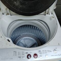 シャープ全自動電気洗濯機ES-GE55K