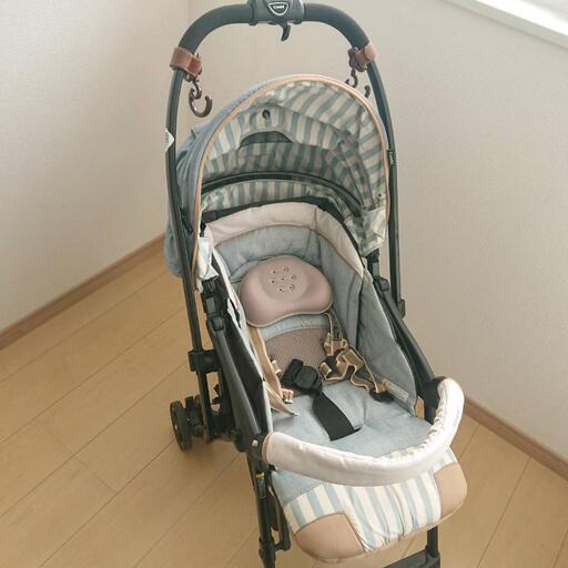 【日時調整中】美品 ベビーカー combi コンビ メチャカルハンディEG 超軽量 片手で持てる
