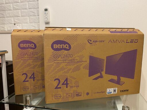 【２台セット】BENQ GW2470 ゲーミングモニター