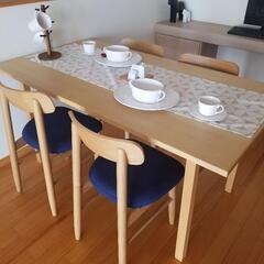 購入者決定！】【引き取り限定！ダイニングテーブルセット！】