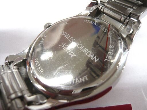 シャルルジョルダン メンズ クォーツ NATIVE 3針 デイト付 腕時計 CHARLES JOURDAN 苫小牧西店 シャルルジョルダン メンズ クォーツ NATIVE 3針 デイト付 腕時計