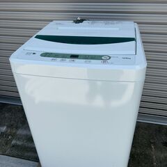 【ネット決済・配送可】ヤマダ　洗濯機　YWM-T45A1　201...
