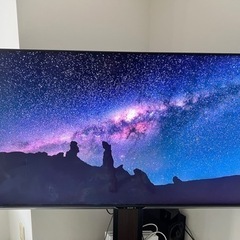 YouTube、Netflixなどが大画面で見れる4K液晶テレビ(60型)