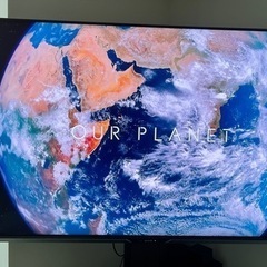 YouTube、Netflixなどが大画面で見れる4K液晶テレビ(60型)