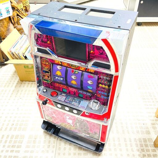 11/6【ジモティ特別価格】サミー/SAMMY スロット 北斗の拳 世紀末救世主伝説 ユリアパネル 4号機 コイン機