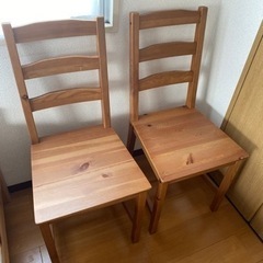 [IKEA] JOKKMOKK ヨックモック　椅子2脚