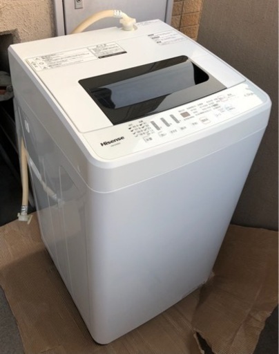 ハイセンス製　全自動洗濯機