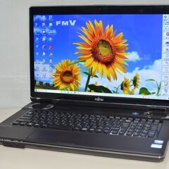 最新Windows10+office 爆速SSD250GB+大容量HDD1TB 富士通 NH77/DD 高 