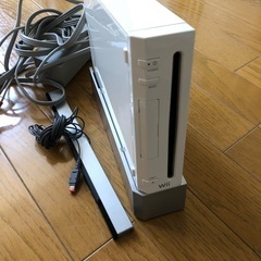 wii本体＋ソフト4枚付き