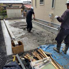 住宅の外構工事のアルバイトを募集中（正社員も大歓迎）