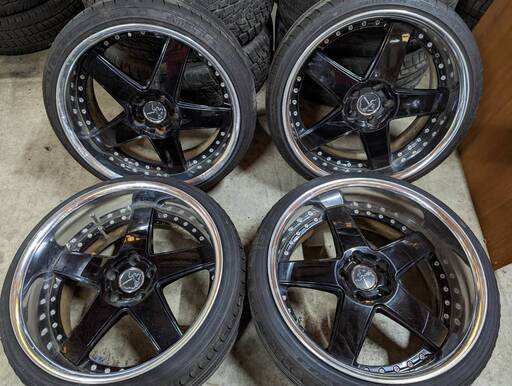 ⭐︎RAYSホイール 17x7.0JJ PCD114.3 目出度く 5H⭐︎