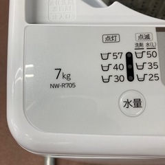 日立白い約束　洗濯機　