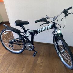 『お渡し確定済』26インチ　折りたたみマウンテンバイク　シマノ18段変速