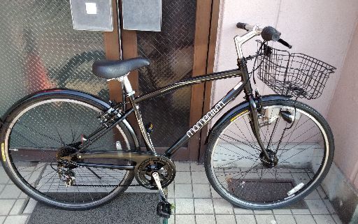momentum[モーメンタム] I Need 1.0m 700cシティークロスバイク 6speed/LEDオート/ブラック