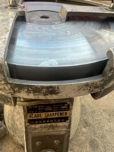 菊水商事 電動研磨機 BLADE SHARPENER ／動作良好！使用説明書付  △菊水商事 刃物研磨機 ブレードシャープナー 電動研磨機&frasl;電動シャープ