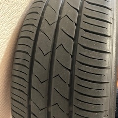 値下げしました　15インチ鉄チン　タイヤ165/50R15 2020年製TOYO