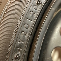 値下げしました　15インチ鉄チン　タイヤ165/50R15 2020年製TOYO