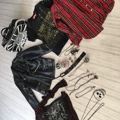 punk Rock系　革ジャン　鞄　アクセサリーなど